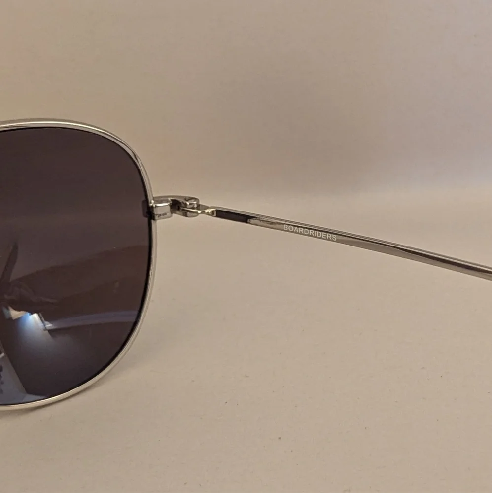 Boardriders Mirrored Aviator Sunglasses Silver/Flash Blue‎
